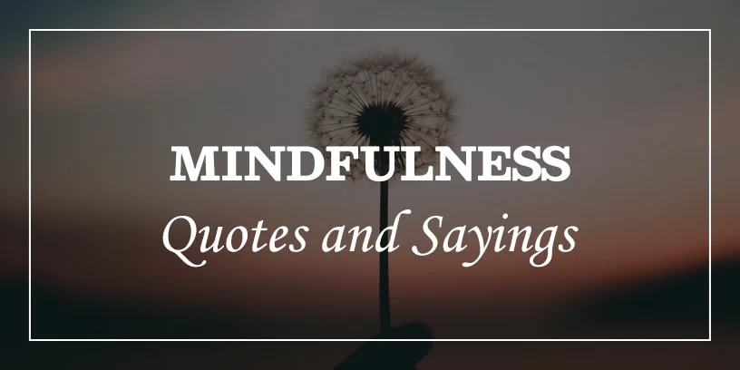 Mindfulness Quotes | Different Mindfulness Quotes